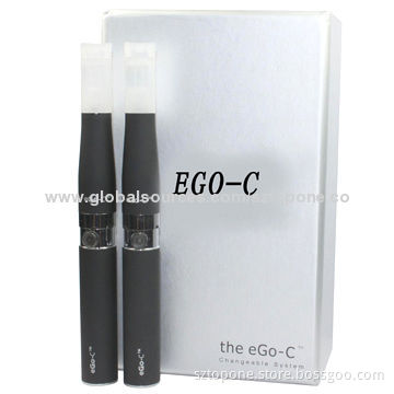 Electronic Cigarette form eGo-C with 5-piece Cartridge for Atomizing Device/Adapter/Cartridges